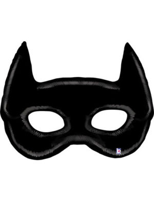 Шарик фольгированный Черная маска 91*76 см