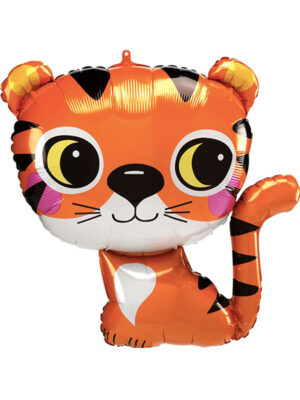 гелиевый шарик тигр тигренок