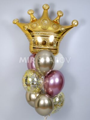 Шарики с гелием «Королева»