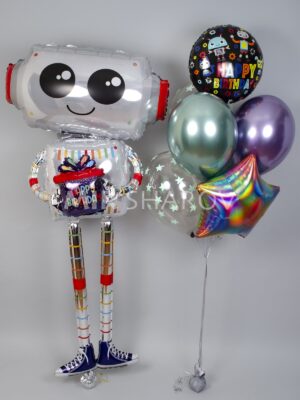 Шарики с гелием Робот