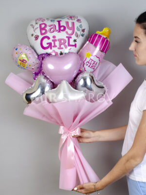 Букет из воздушных шаров«Для девочки»