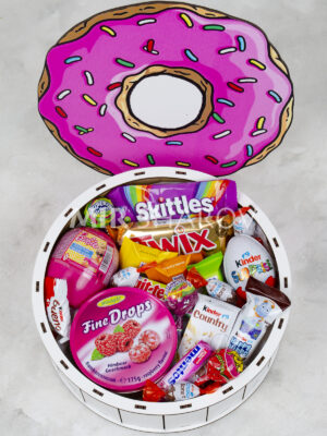 Подарочный бокс набор для детей «Сладкий Пончик»