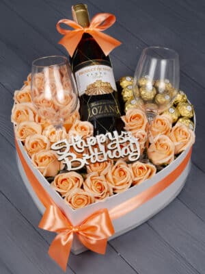 Подарочный набор на день рождения "Романтик"