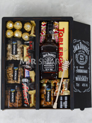Подарочный бокс набор для мужчин XXL "Джек Дениелс"