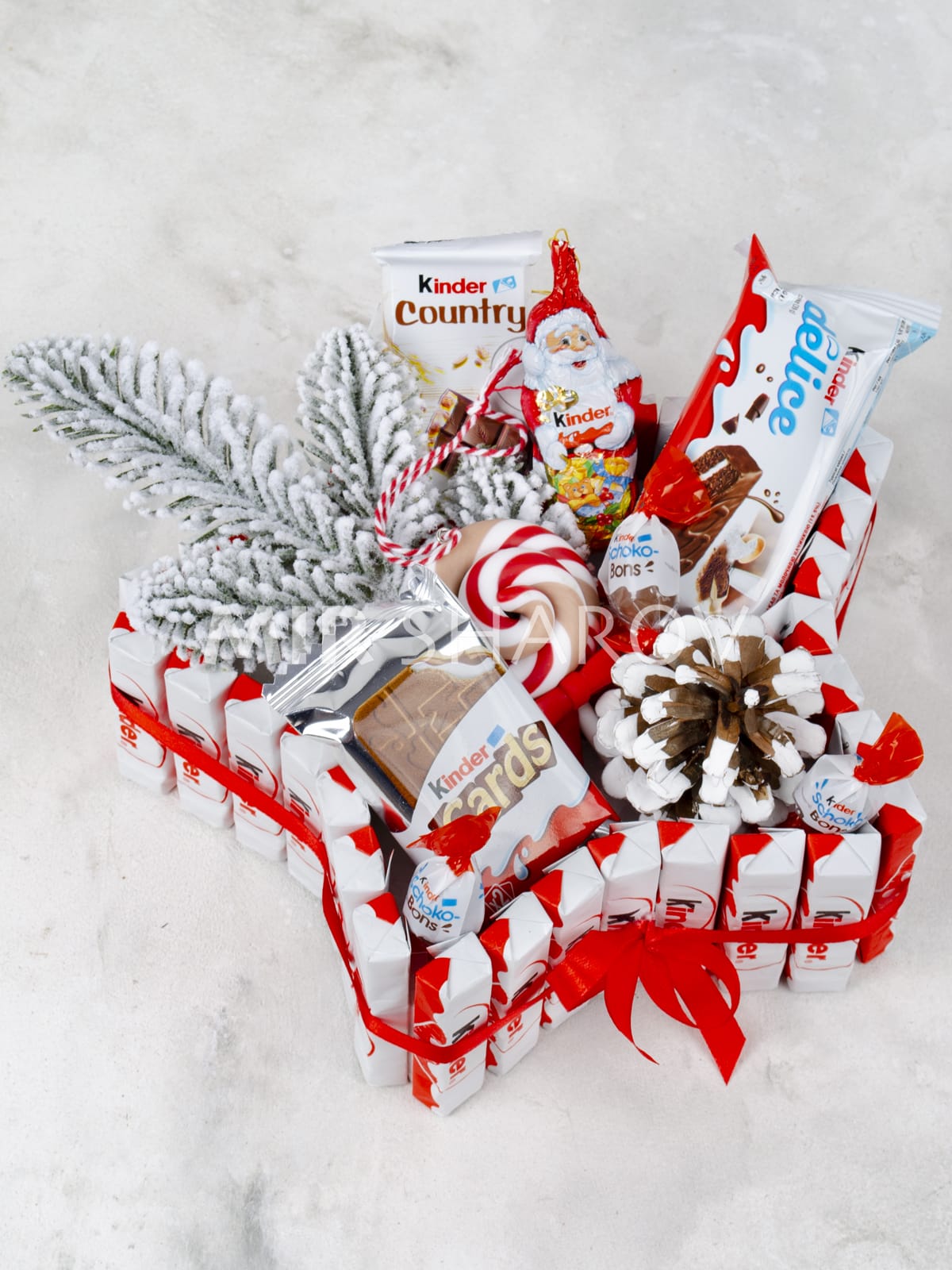 Подарочный новогодний бокс набор 