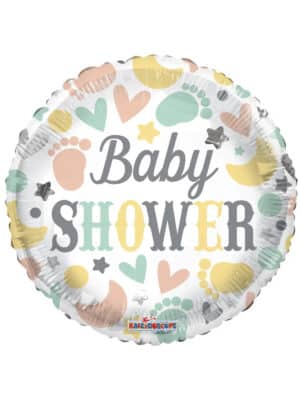 Шарик Baby Shower - стопы 45 см