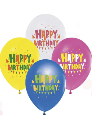 Кулька Happy Birthday Mix 30см