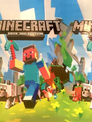 Скатерть Майнкрафт (Minecraft) 110х180 см