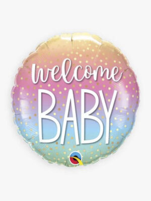 Шарик фольгированный -Hello Baby 45см