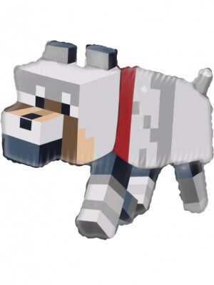 Фольгированный шарик Собачка - Майнкрафт 80 х 91 см