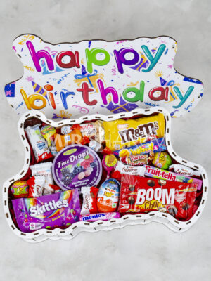 Подарочный бокс набор на день рождения "Happy Birthday"
