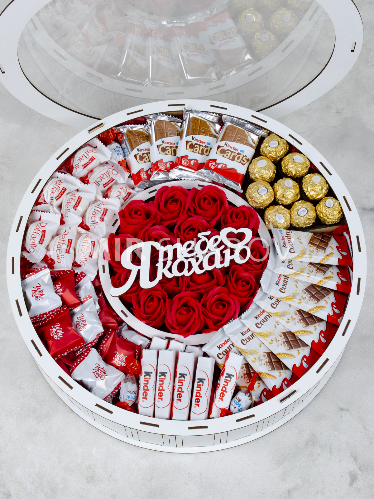 Подарочный набор, бокс на подарок для девушки на день рождения, влюбленных